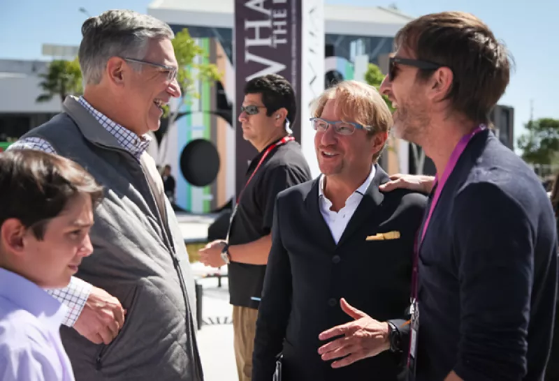 Andrés Roemer y el presidente de TV Azteca, Ricardo Salinas Pliego, llevan a cabo el evento La Ciudad de las Ideas por octava ocasión en Puebla.