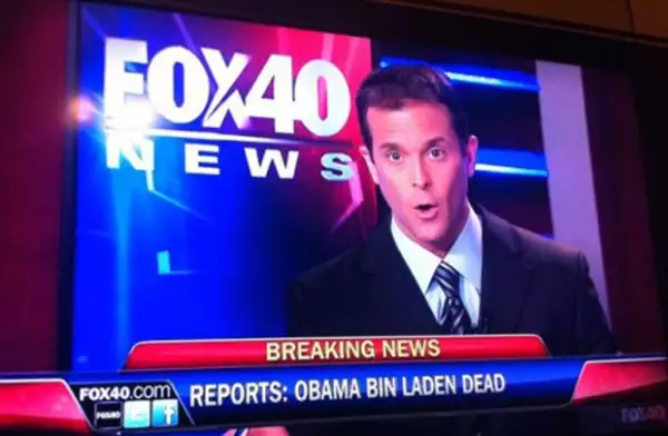 Fox News el cambió el nombre a Osama por Obama.