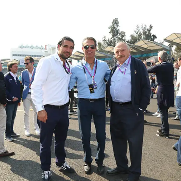 Jorge Abed, Carlos Slim y José Abed
