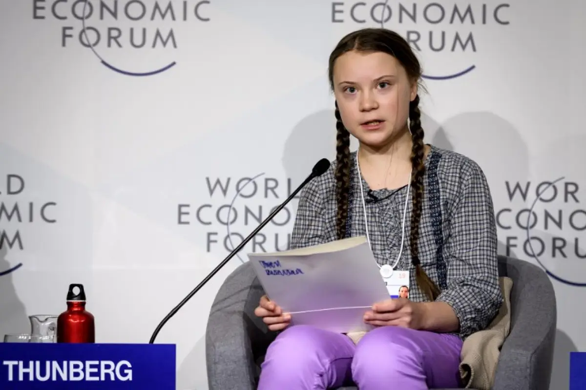 Davos cambio climático agenda