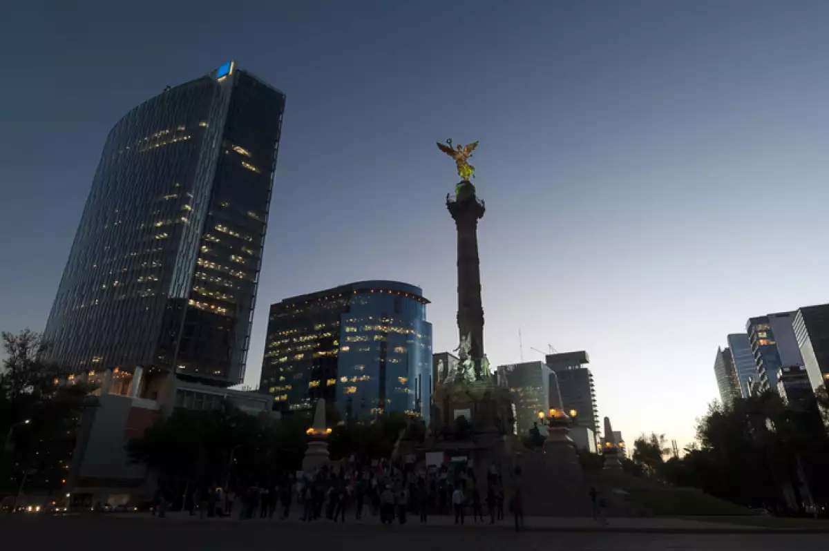 Independence Angel monument in Mexico City