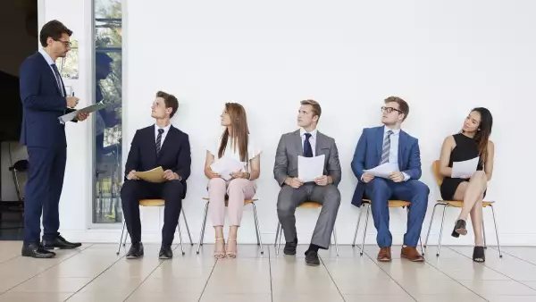 Entrevista de trabajo.