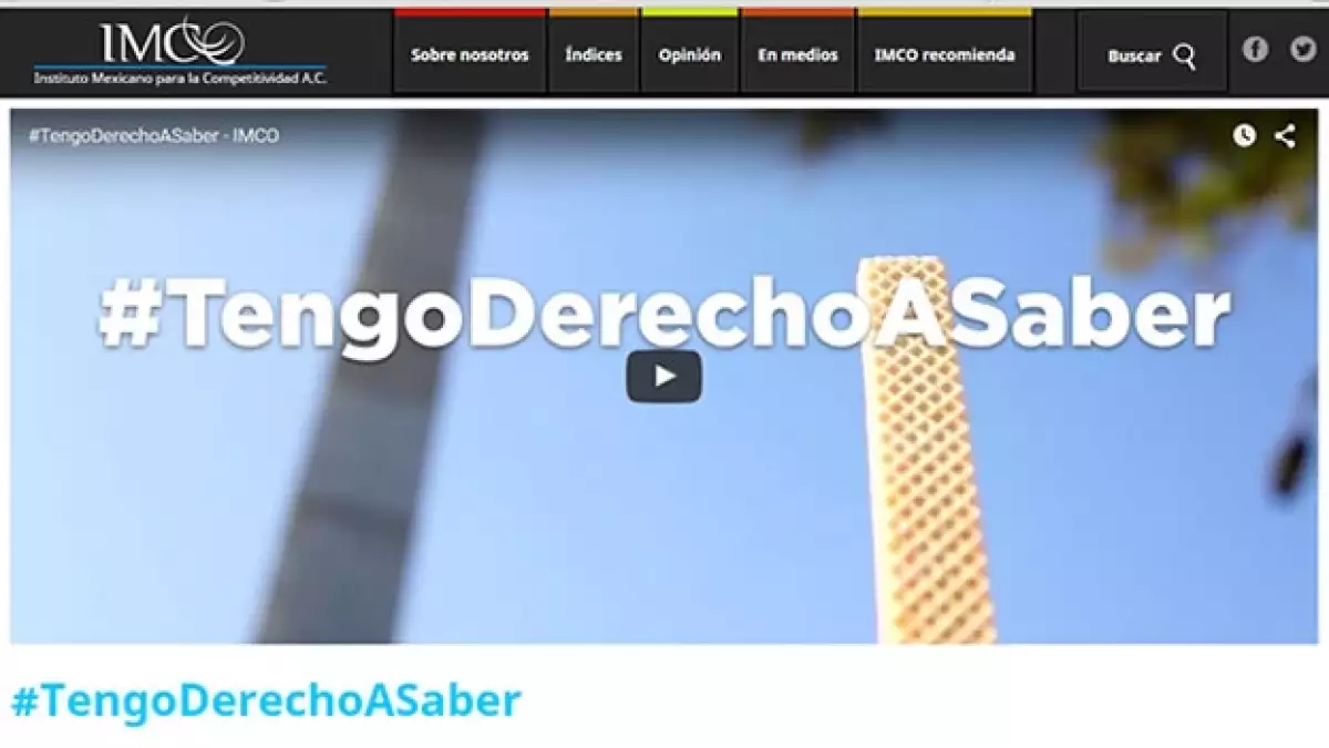 imco, tengoderechoasaber