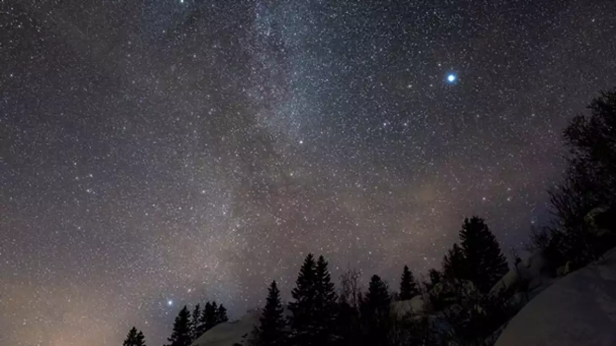 estrellas en el cielo de noche