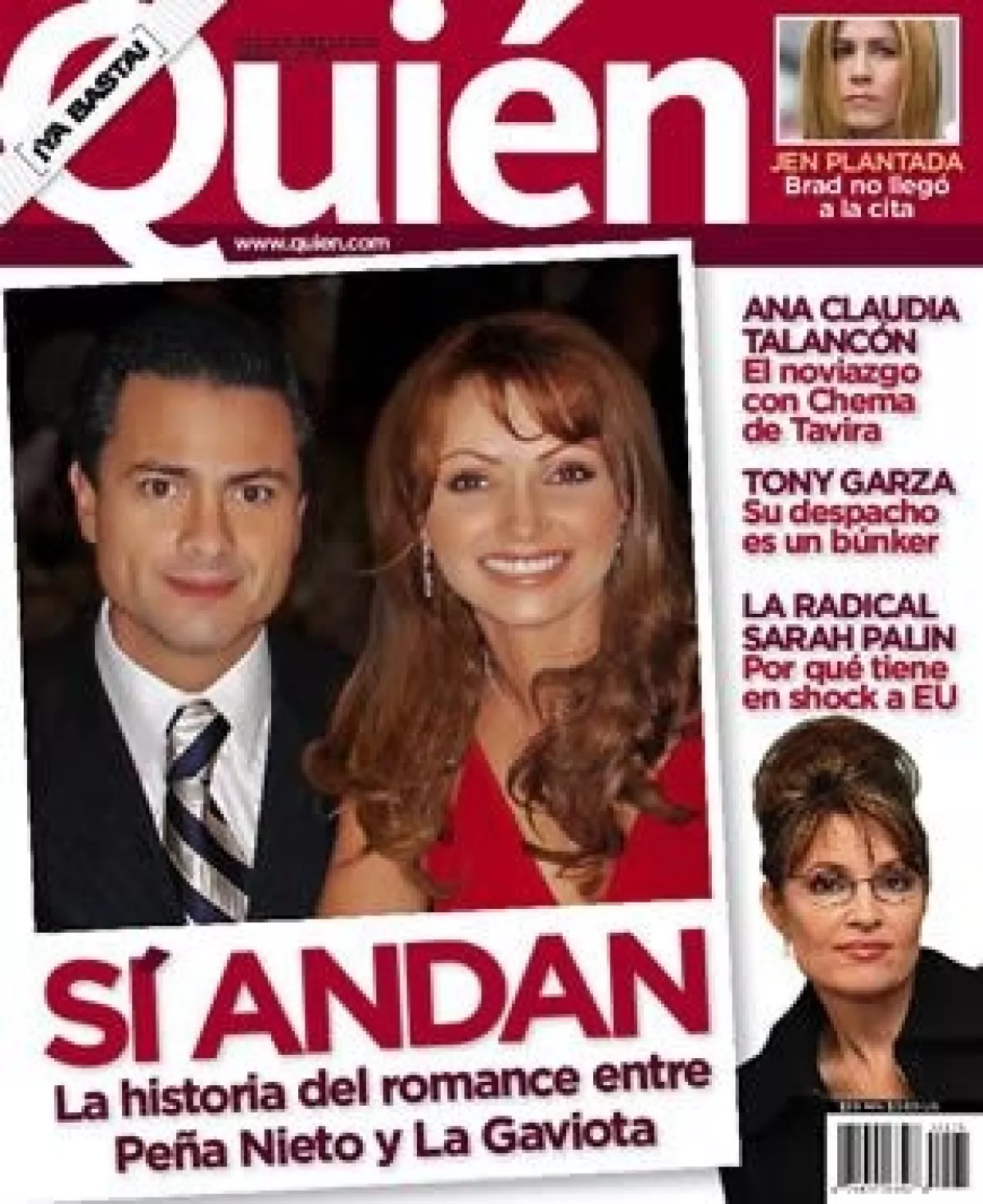 En la edición 175 de la revista Quién, se dio a conocer el romance.