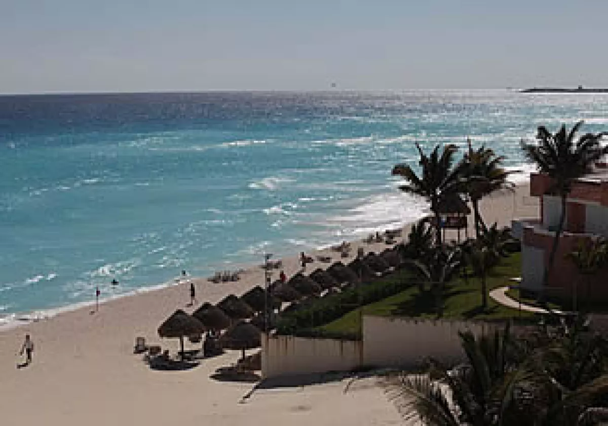 Cancún junto con los otros lugares turísticos de México recibirá cerca de 22.6 millones de viajeros. (Foto: Notimex)