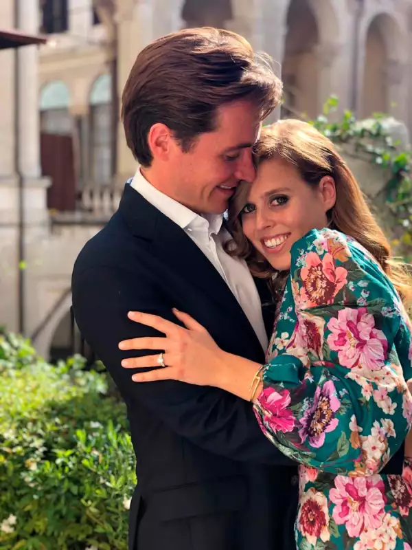 Edoardo Mapelli y la princesa Beatriz 