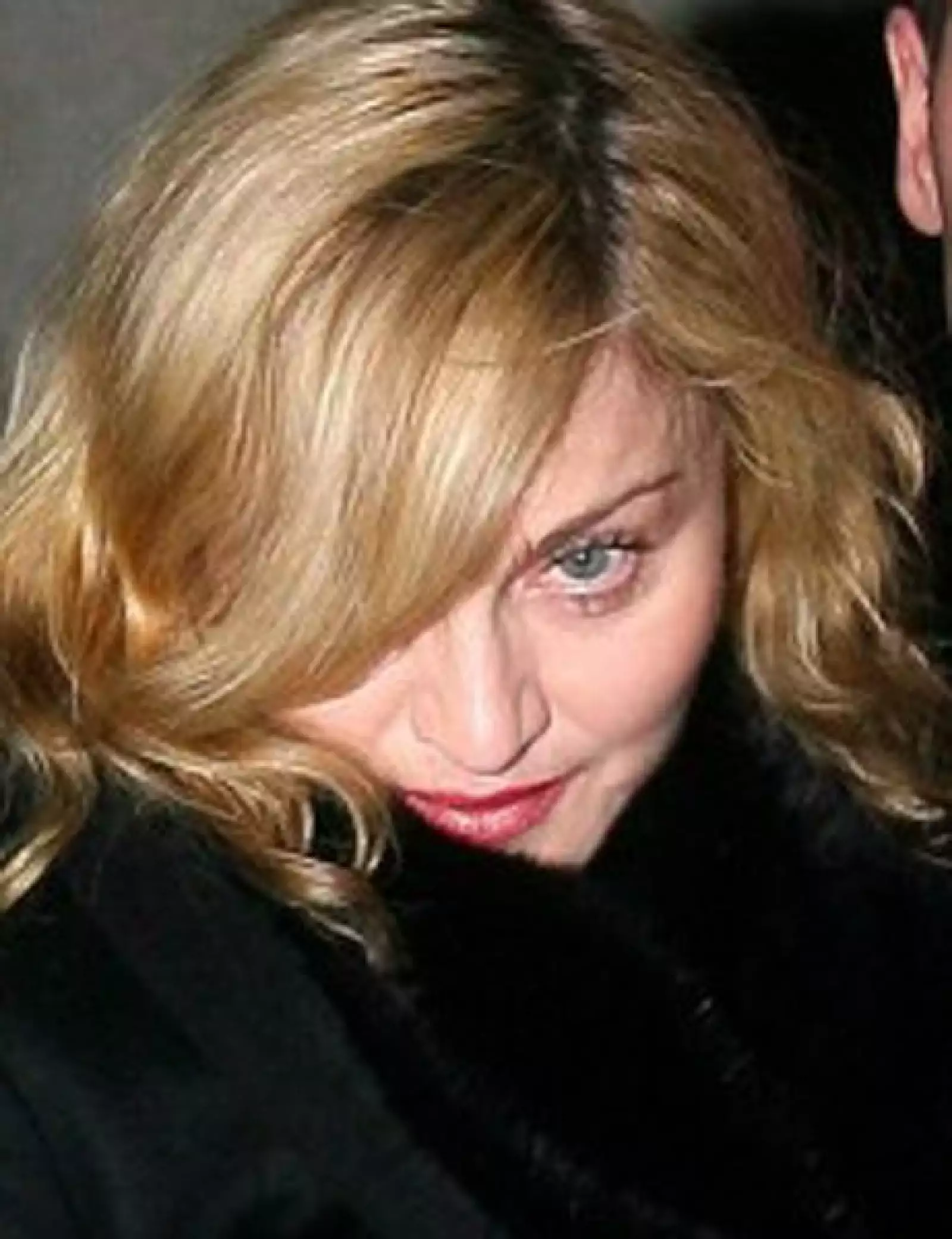 Madonna, la chica misteriosa.