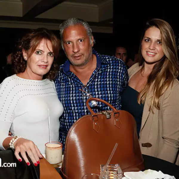 Toni Sobral, Alfredo Barquet e Itziar Puente