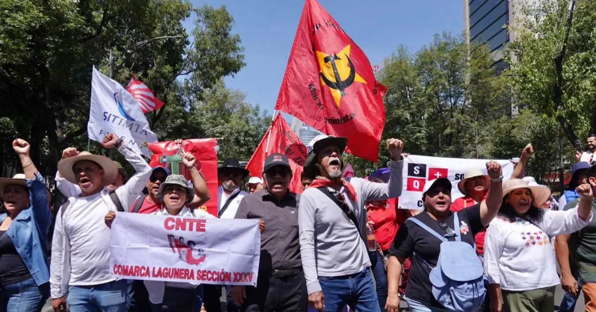 ¿Qué es la CNTE y qué piden los maestros en sus manifestaciones? 