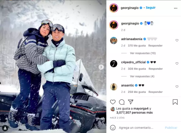 Cristiano Ronaldo y Georgina Rodríguez