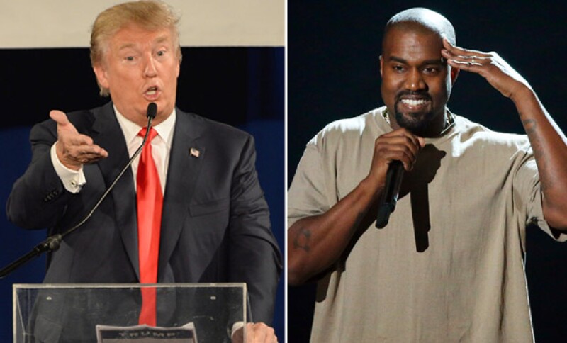 En una entrevista publicada este miércoles, Donald Trump expresó que en realidad Kanye es un buen hombre y le gustaría competir con él para la presidencia algún día.