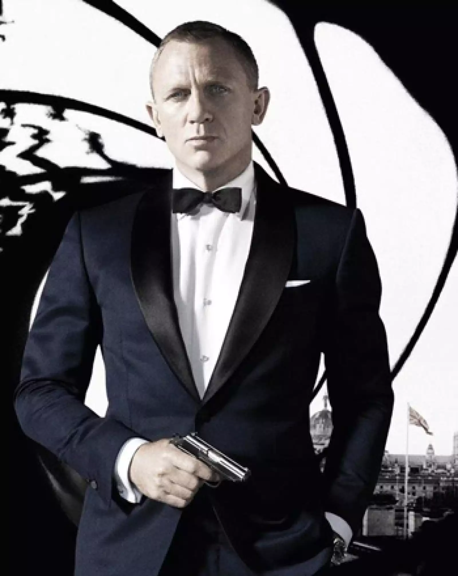 Daniel Craig como James Bond.