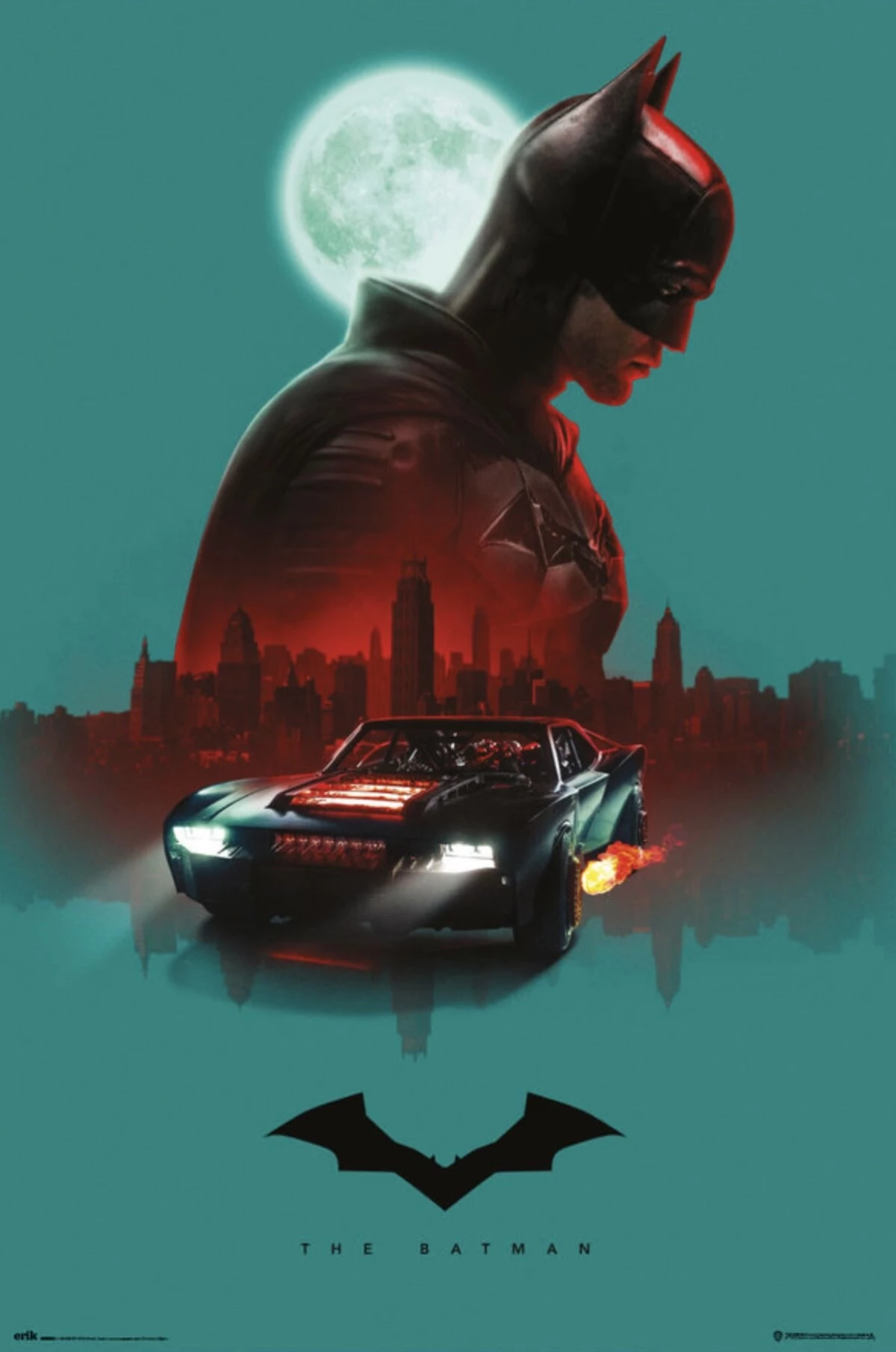 Las imágenes del calendario muestran detalles de las características del atuendo de Batman.