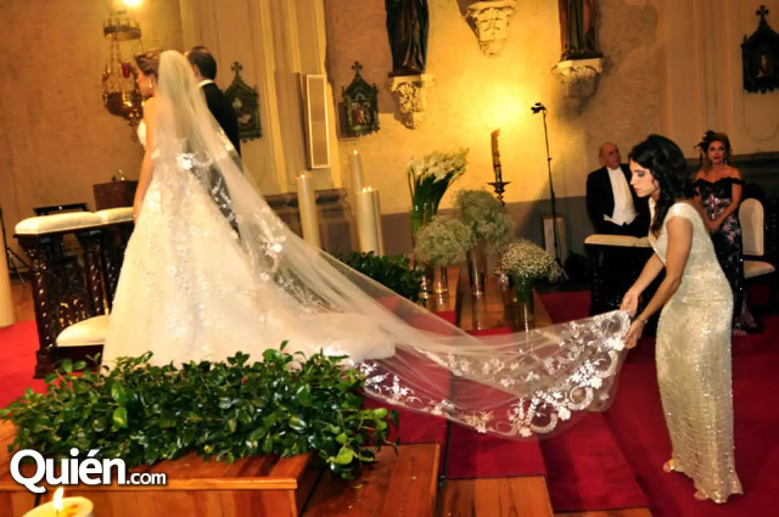 Boda de Carolina González y Bernardo Bichara Assad