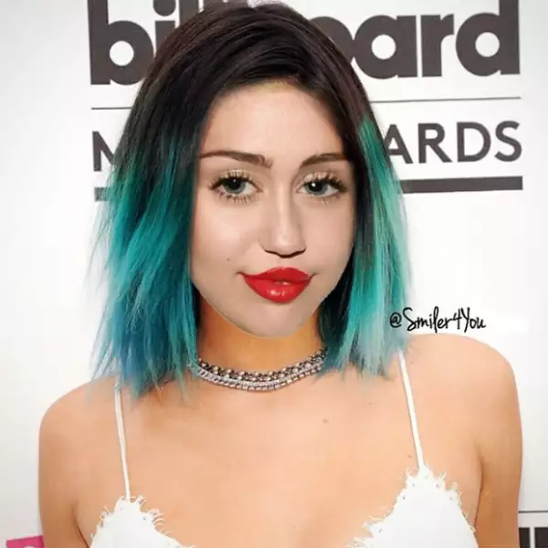 Miley también se unió a esta tendencia aunque fuese en forma de parodia... y photoshop.