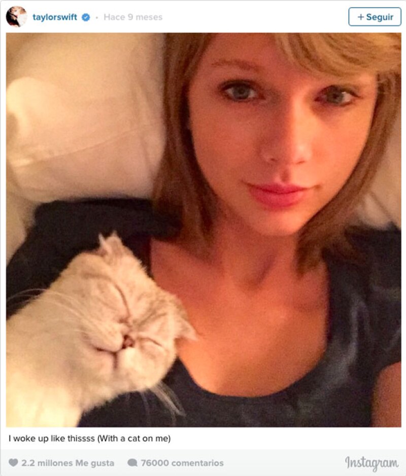 Meredith, de nuevo la protagonista de las redes sociales de Taylor.