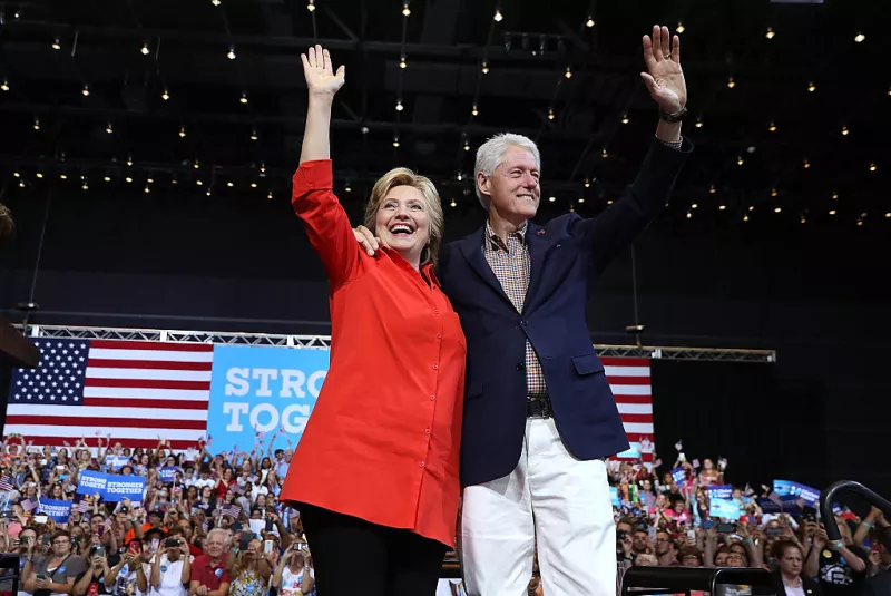 Hillary y Bill Clinton