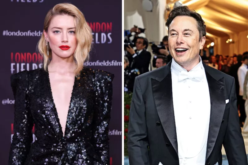 Amber Heard y Elon Musk 