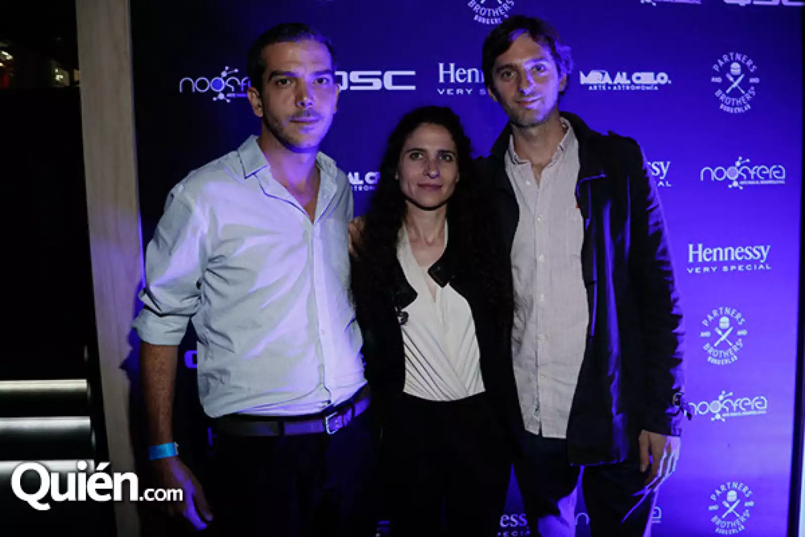 Diego Favarolo, Meria Bulos y Alejandro Novakovich.