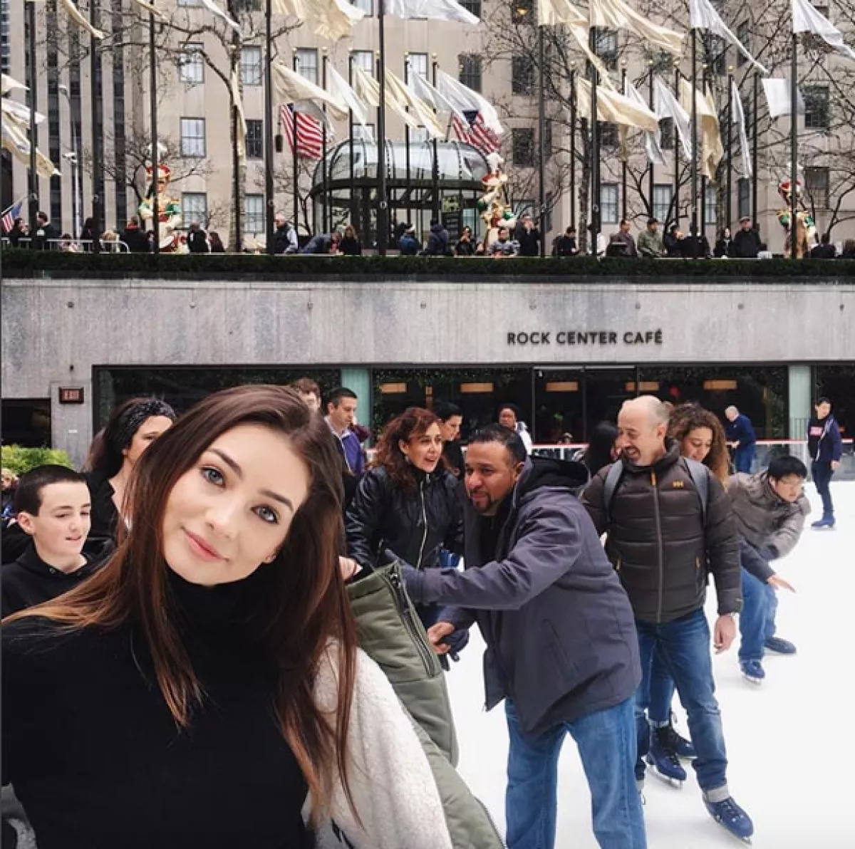 La adolescente ha demostrado que ha heredado los buenes genes de su papá.