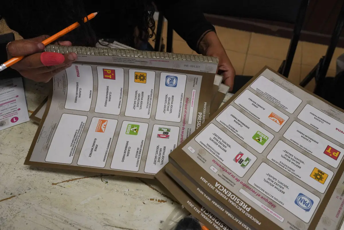 ¿Cómo son las boletas para votar? Así debes marcarlas