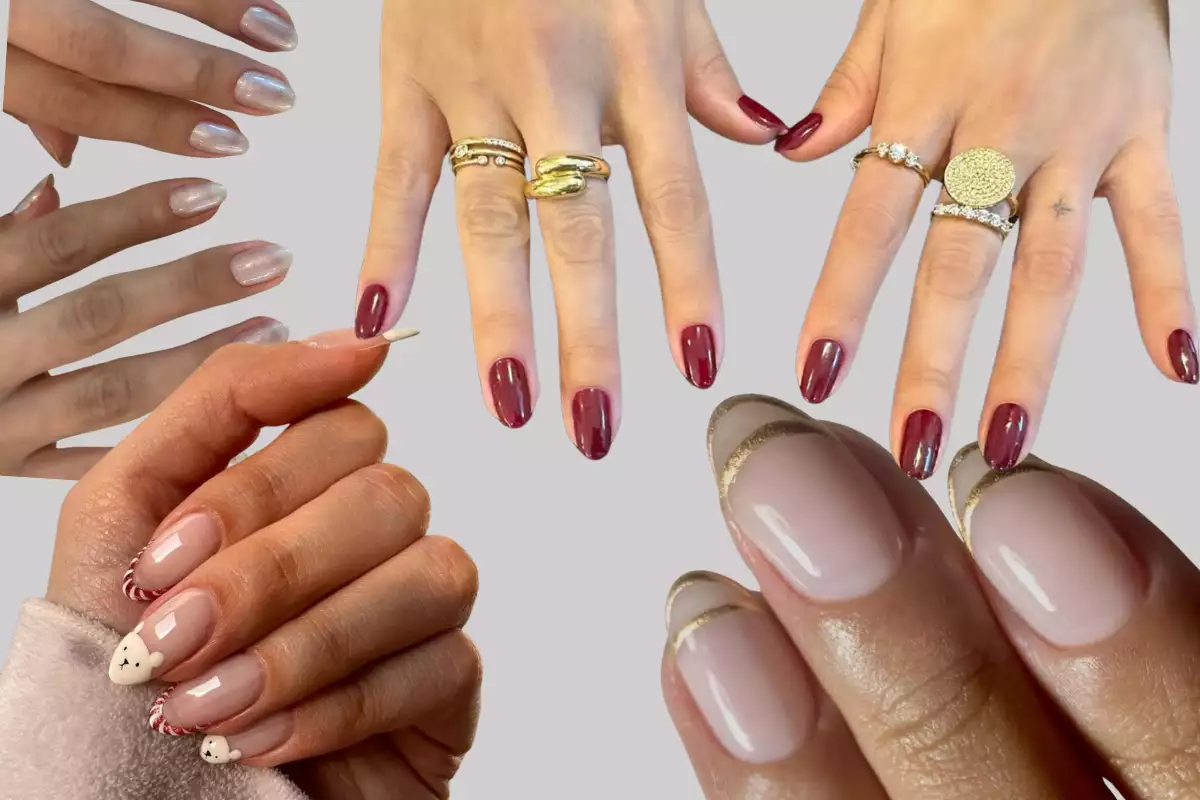 ideas de uñas para navidad 25