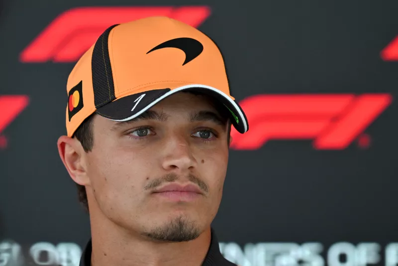 F1: Lando Norris es penalizado con diez puestos en la parrilla del GP de Bélgica