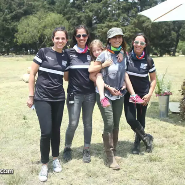 Vivian Alderete, Jimena Torres, Jacinta de la Rosa, Dinorah Climent y Sylvia Rivera