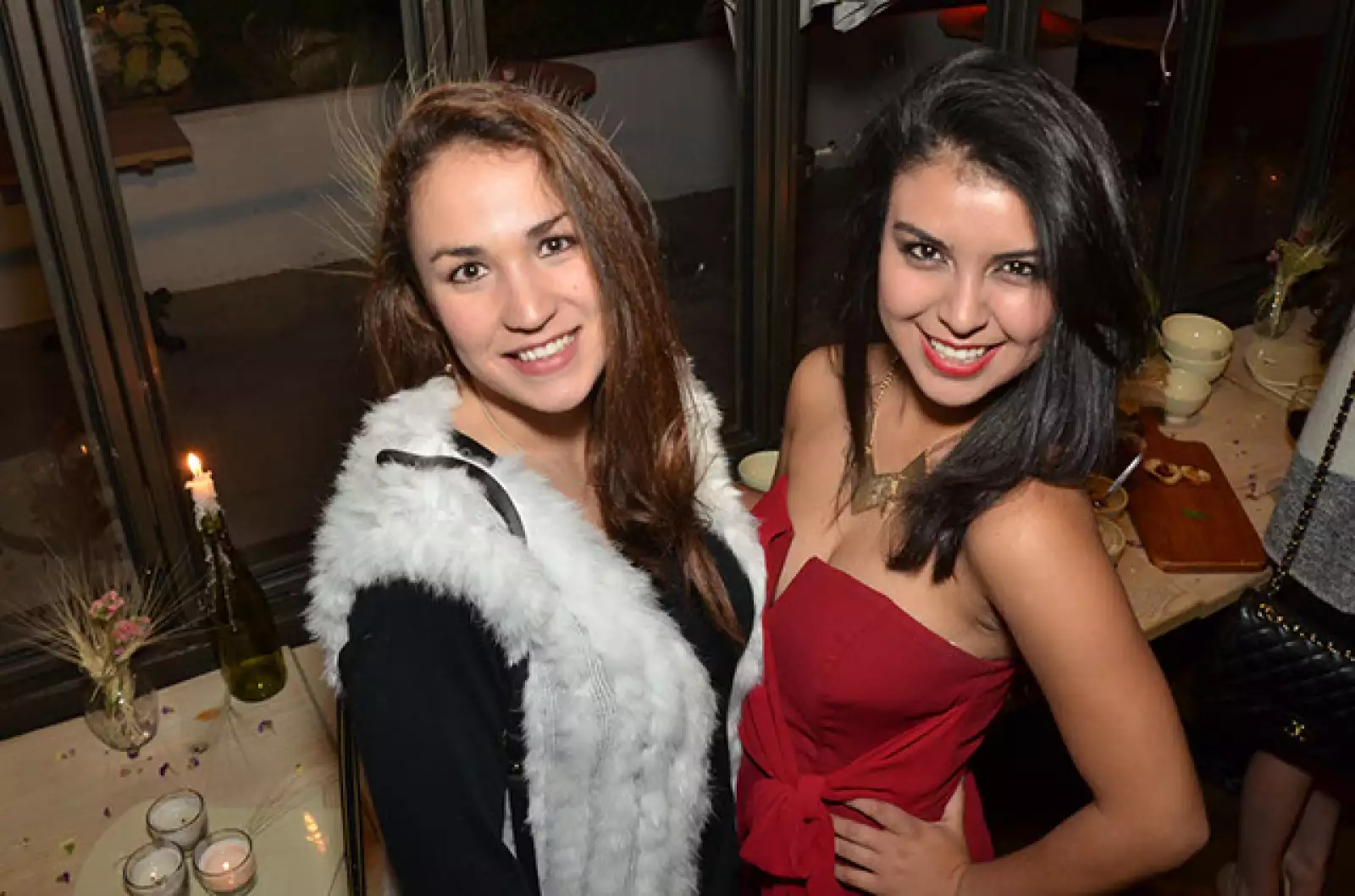 Mónica Ortiz y Diana Bonilla.