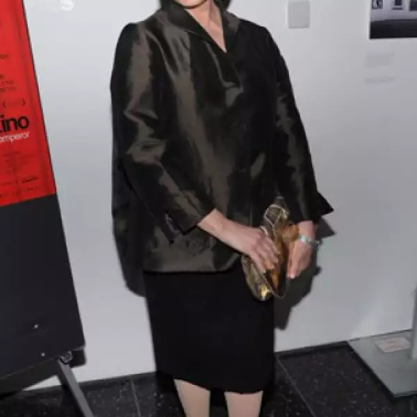 La estrella de la televisión Martha Stewart.