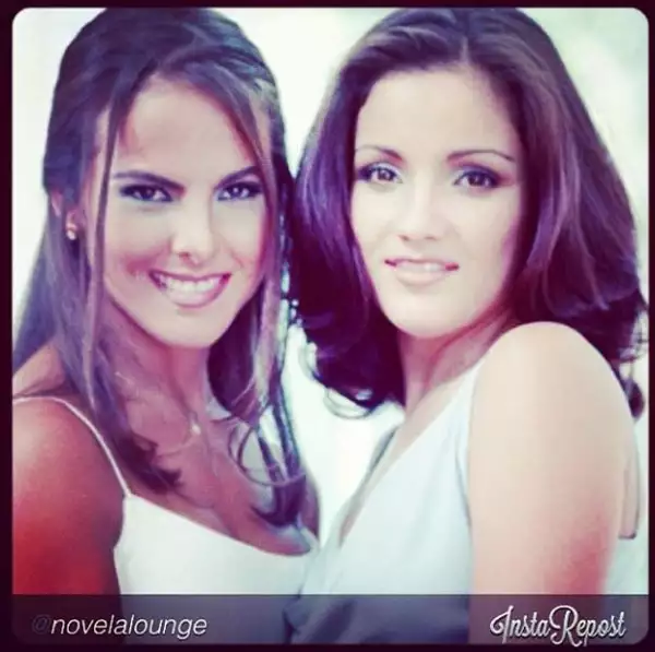 Kate del Castillo recordó los momentos que pasó junto a Karla durante la grabación de La mentira.