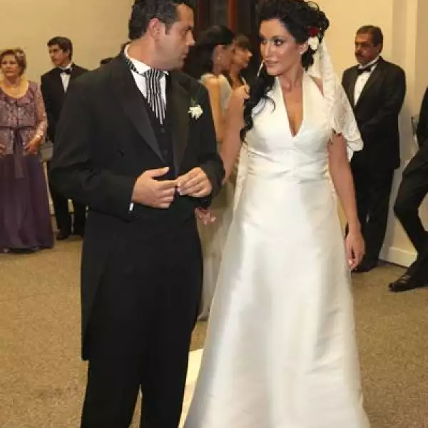 Guillermo Ochoa y Danielle Dithurbide