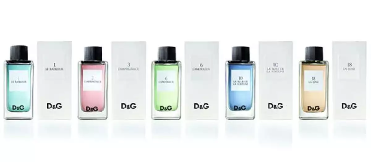 La colección se compone por cinco fragancias.