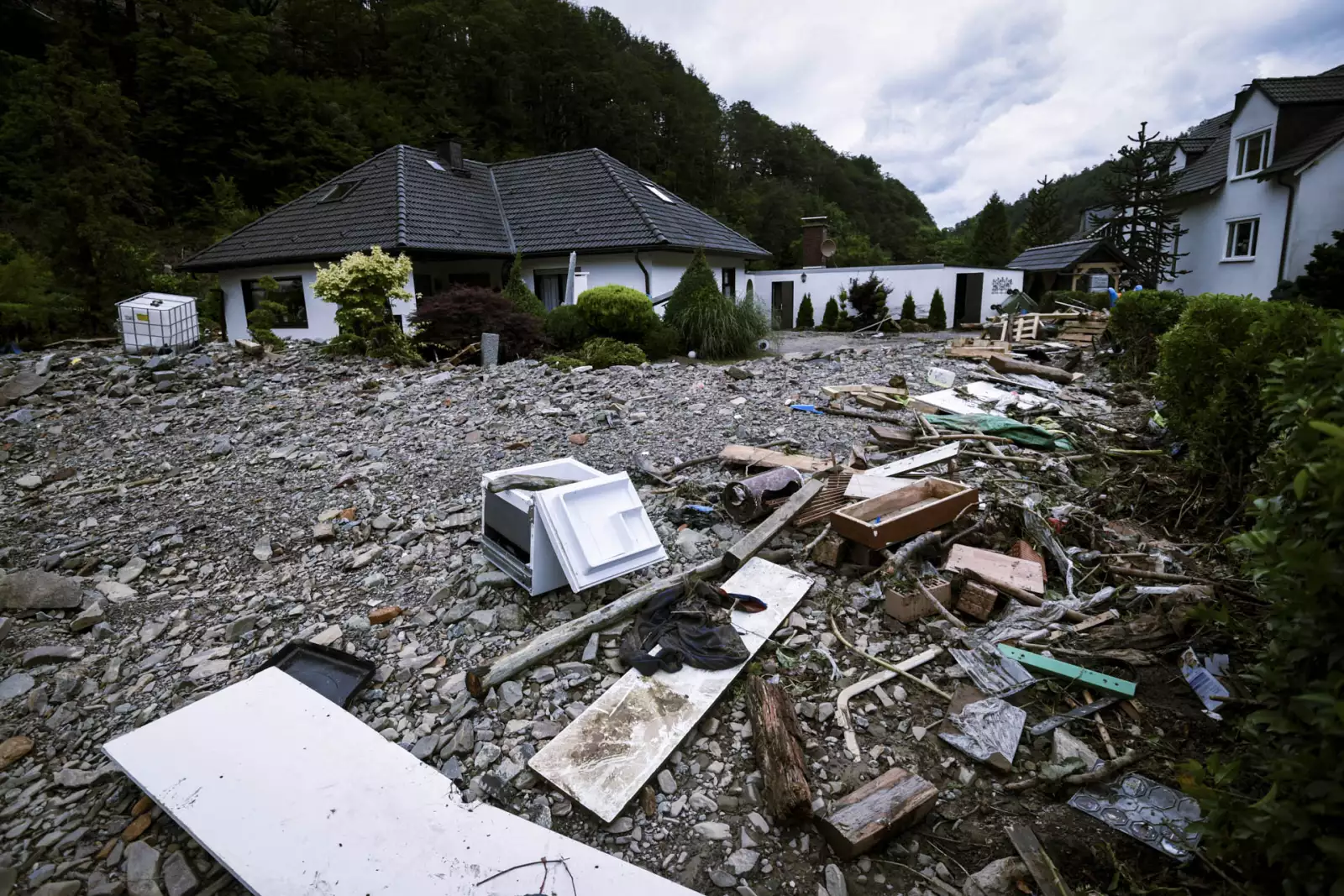 La región más afectada