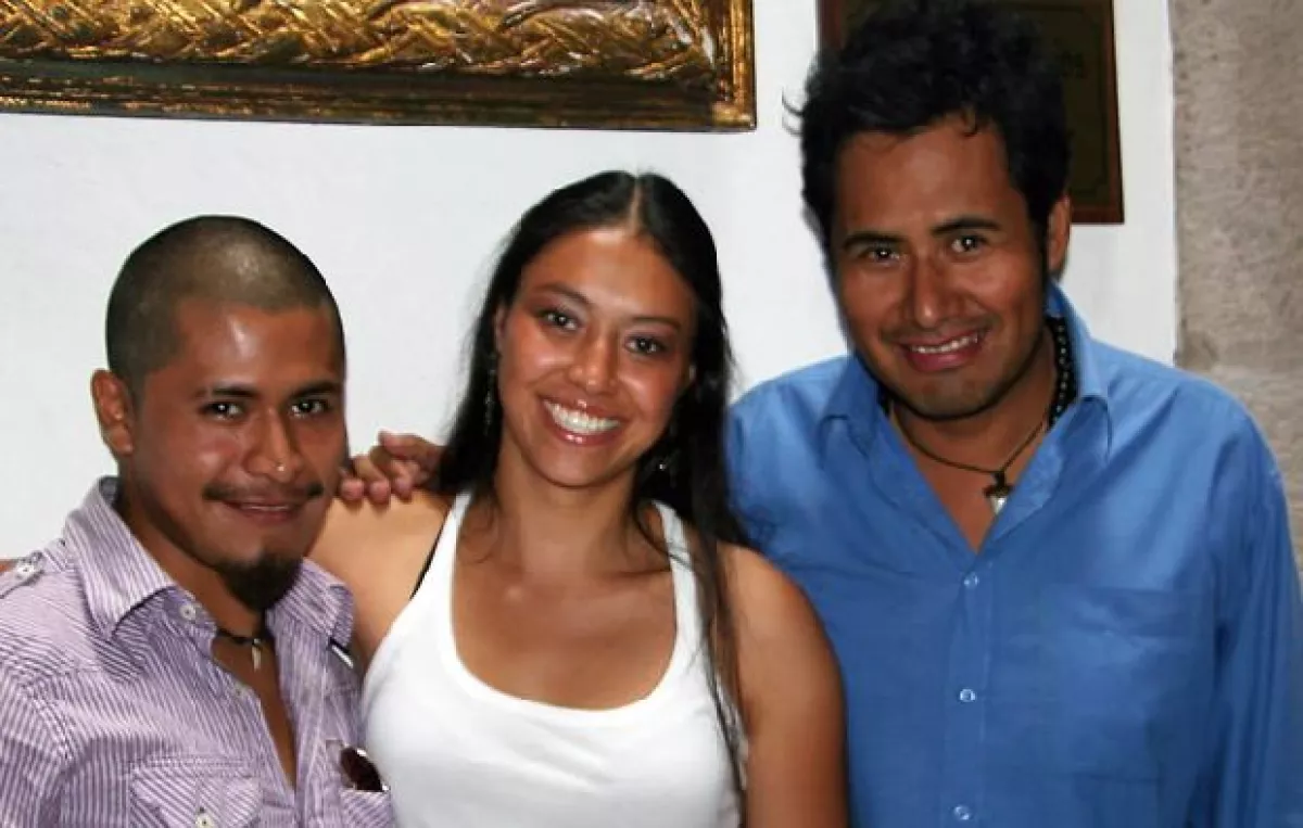 Harold Torres, Sonia Couoh, Rigoberto Pérez.