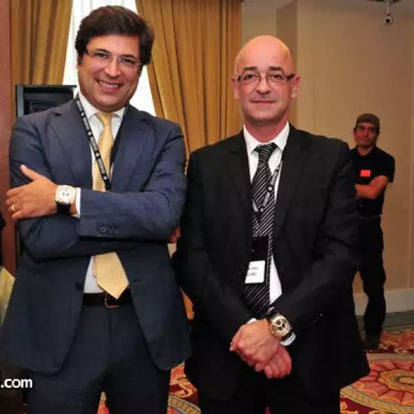 Guido Terrani y Pascal Brandt