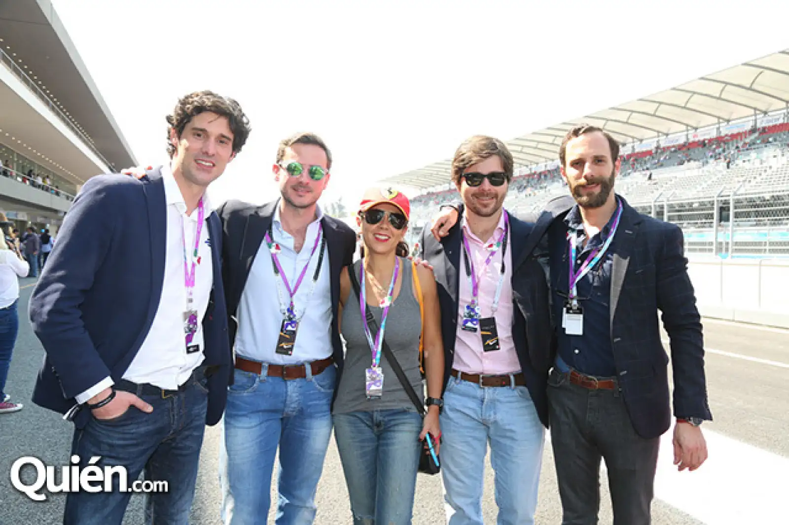 Karla Oliveras, Nono Gómez, Pedro Merry, Álvaro Juan y Alonso Moreno de Barreda