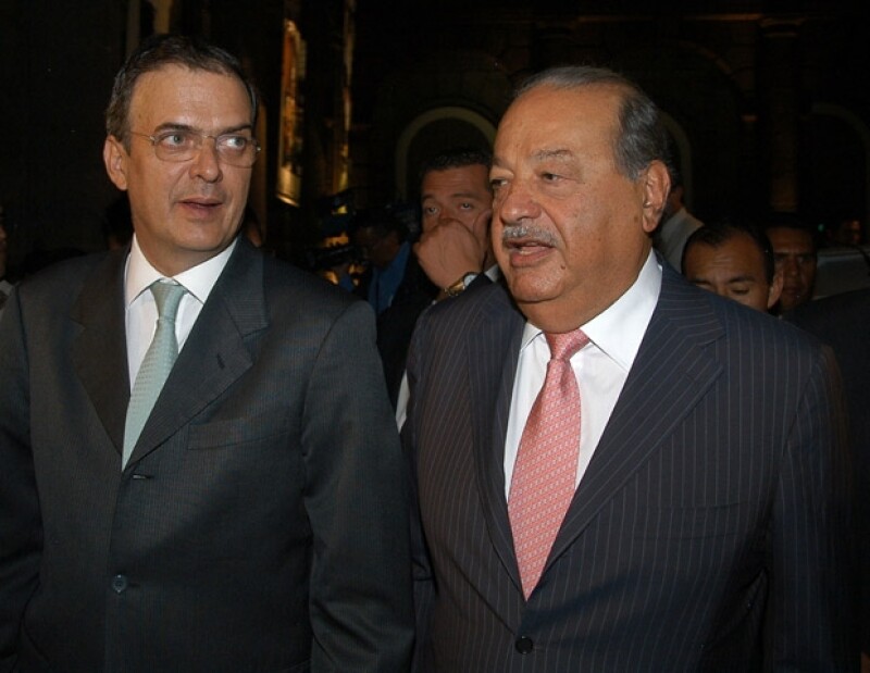 El Jefe de Gobierno charló con el empresario Carlos Slim.