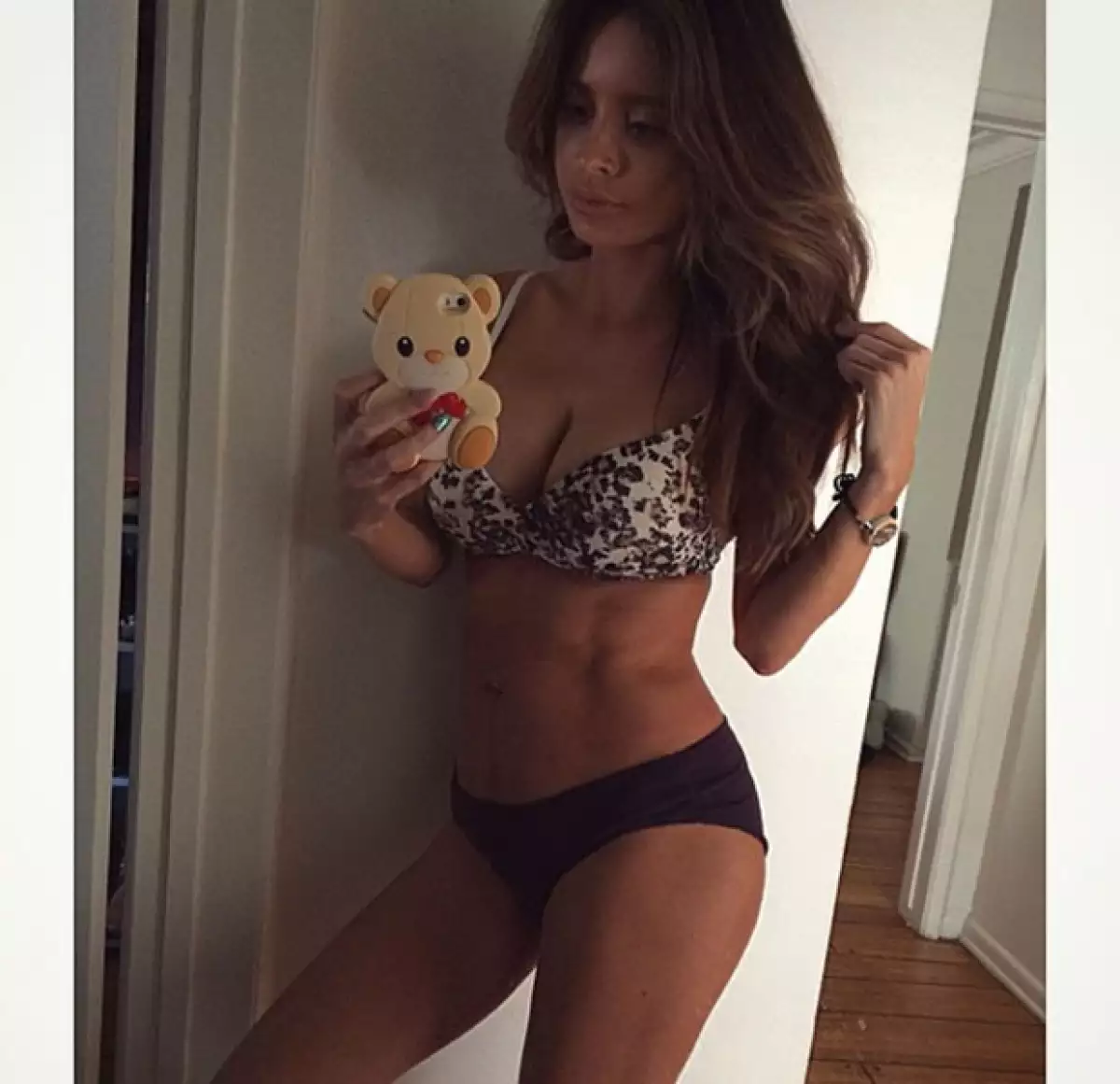 Tan sólo a cuatro días de haber dado a luz, así lucía su cuerpo.