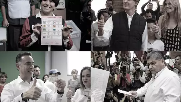 Candidatos en disputa