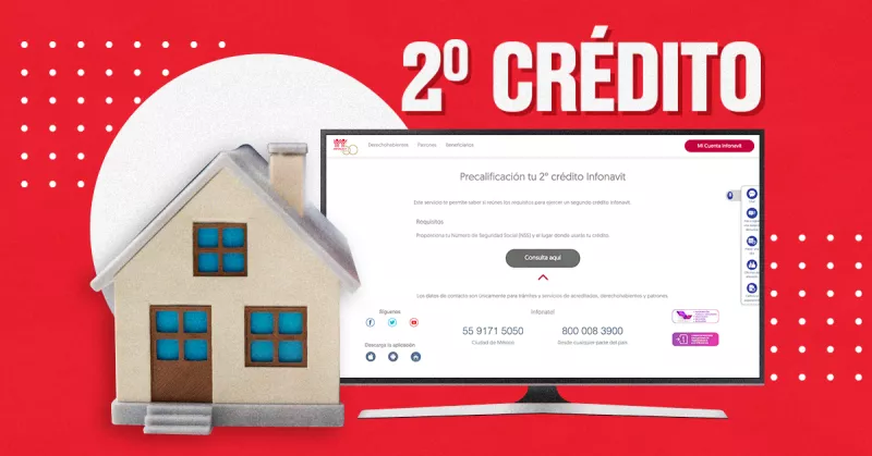 ¿Quieres un segundo crédito Infonavit? Así puedes obtenerlo