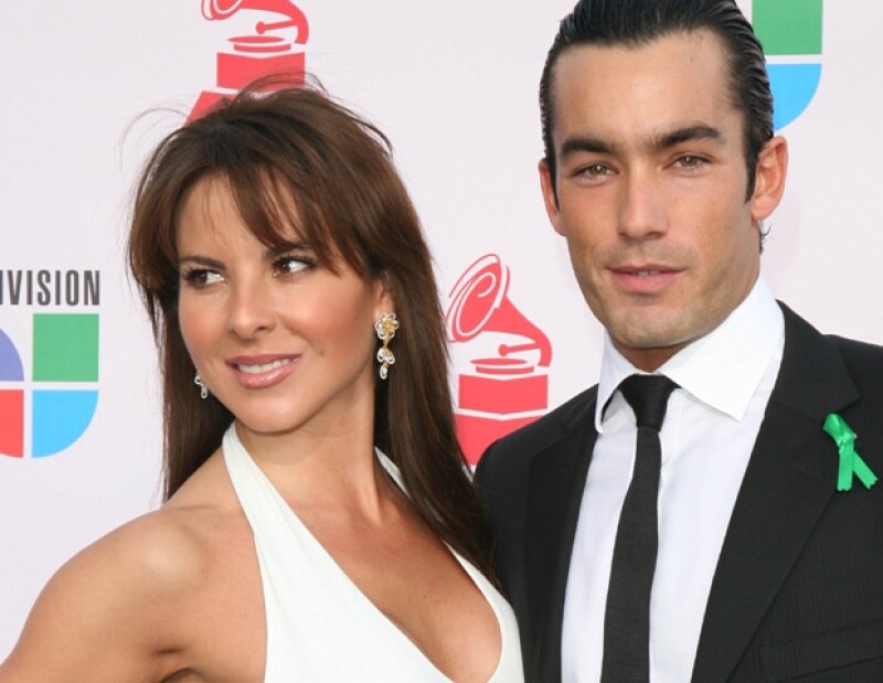 Kate del Castillo y Aarón Díaz tuvieron un divorcio relativamente tranquilo.
