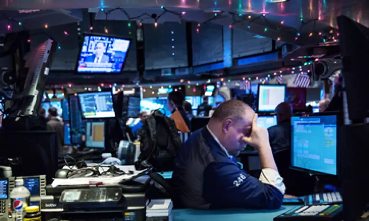 El Dow Jones cae 1.37% a 16,674 unidades. (Foto: Getty Images )