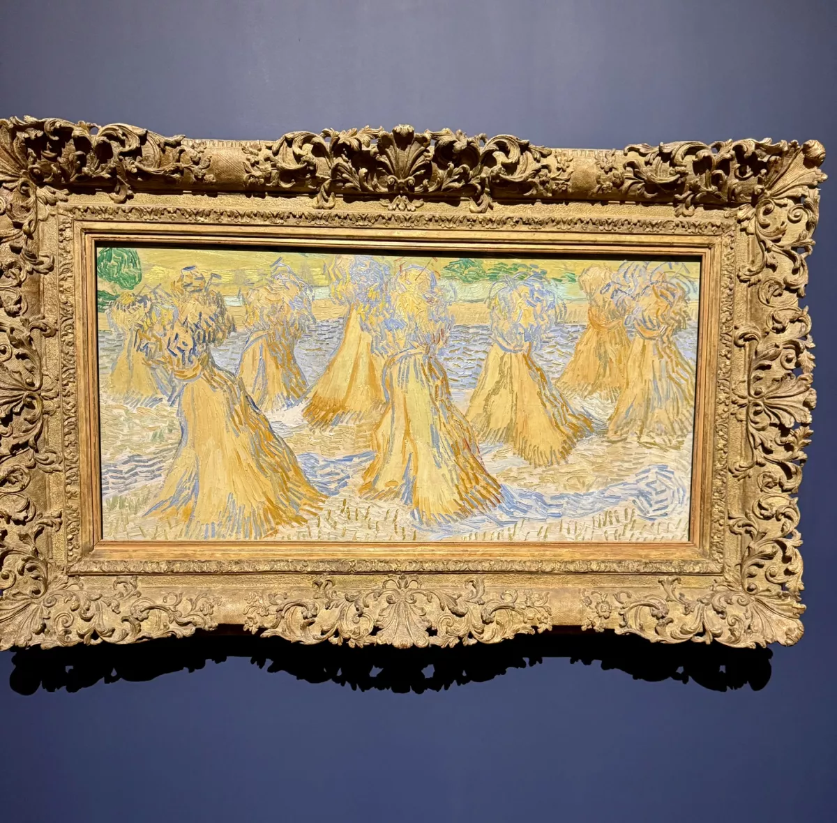 Vincent van Gogh, Gavillas de trigo (1890)