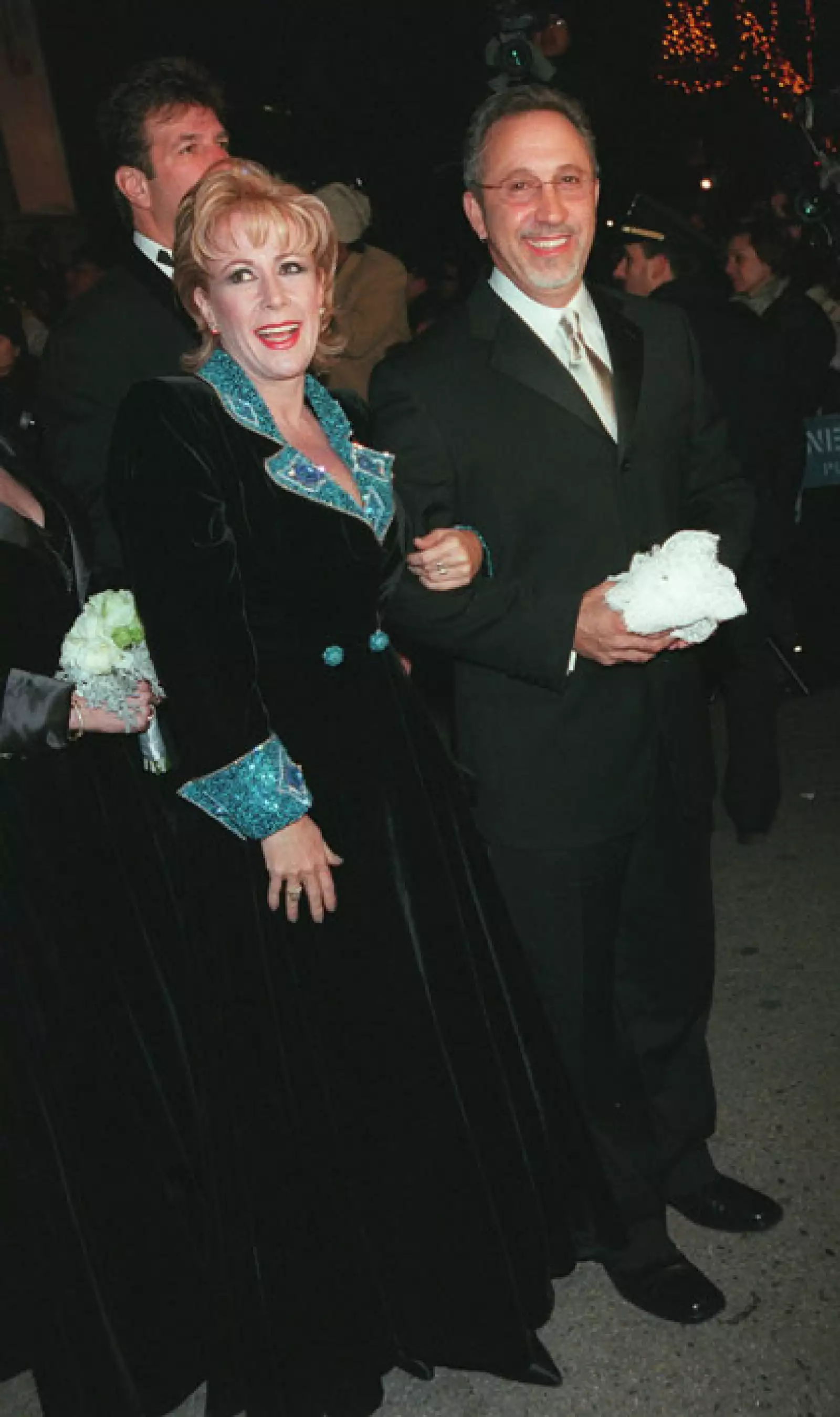 Laura Zapata y Emilio Estefan, éste fue padrino de la unión.