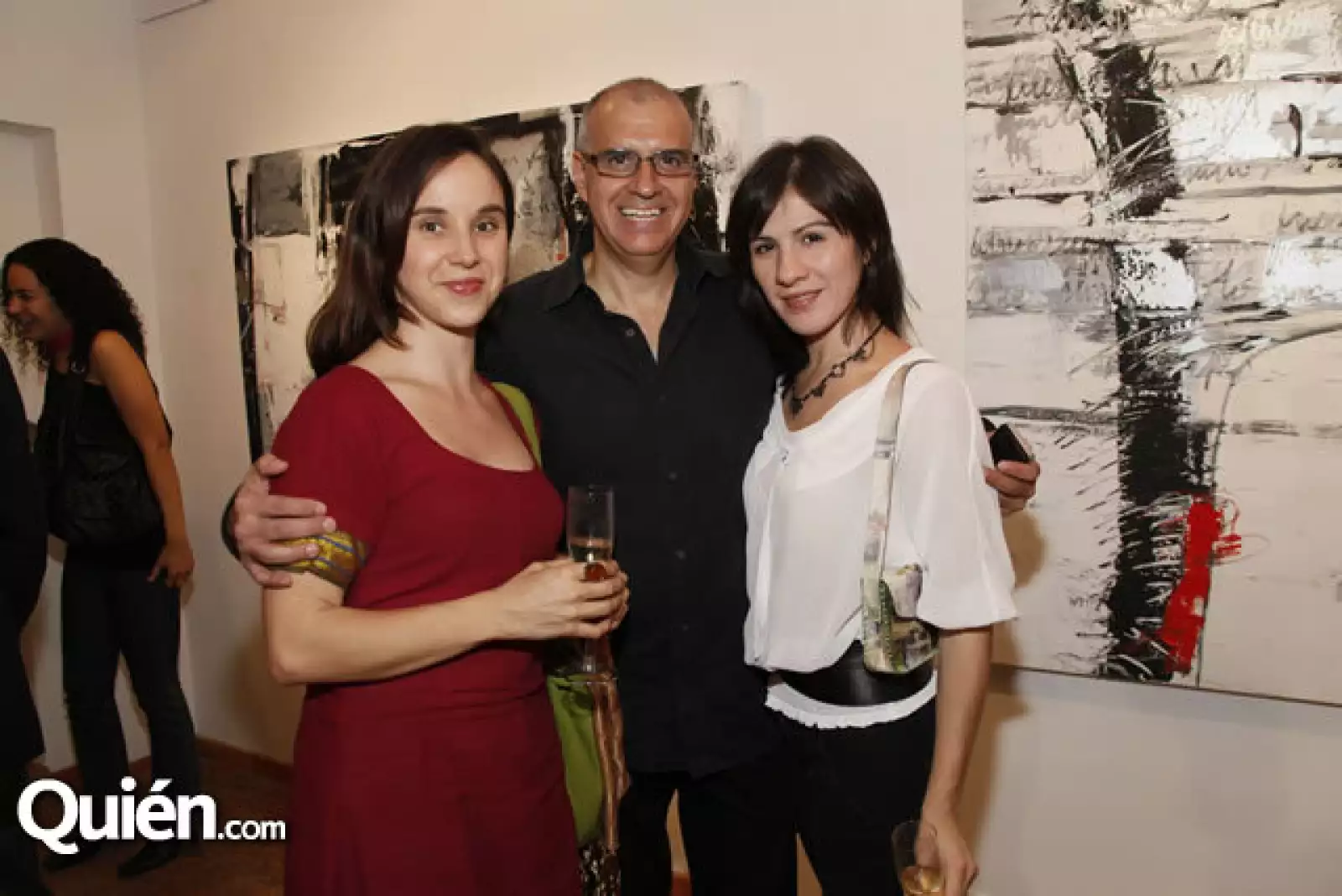 Renata Wimer,Octavio Aguilar y Jessica Sandoval