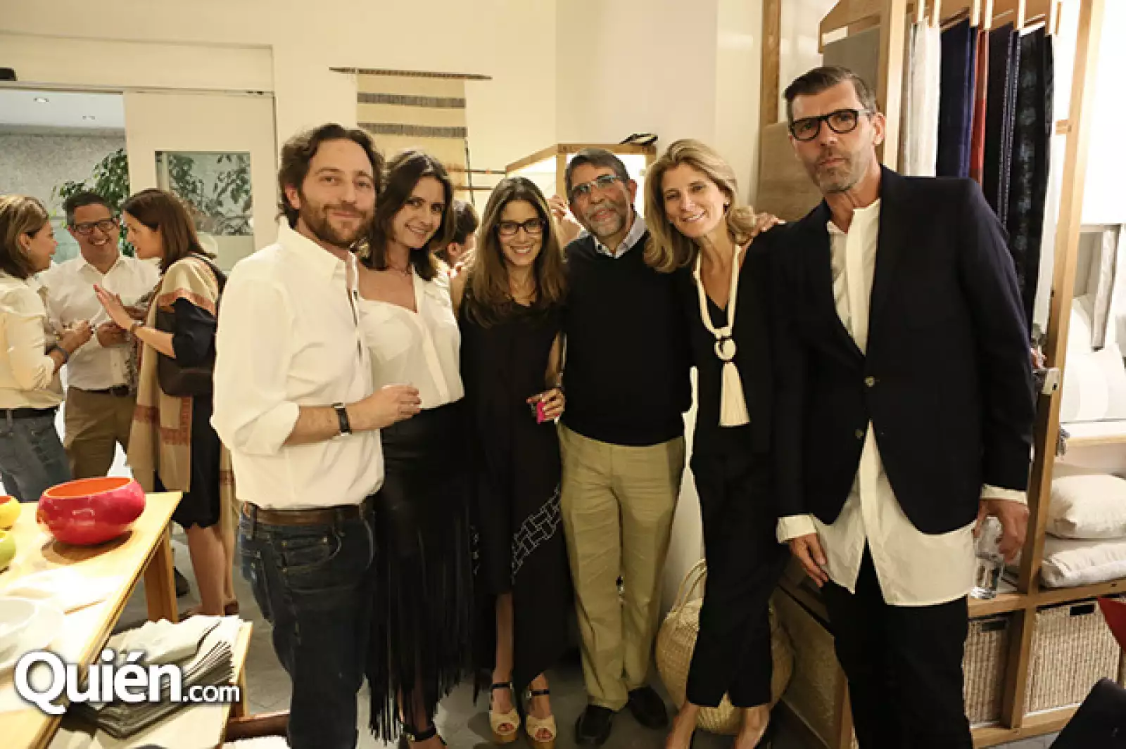 Andrei Nicolayevsky, Mónica Quintero, Maggie Galton, Jaime Sainz, María Eladia Hagerman y Emanuel Picault