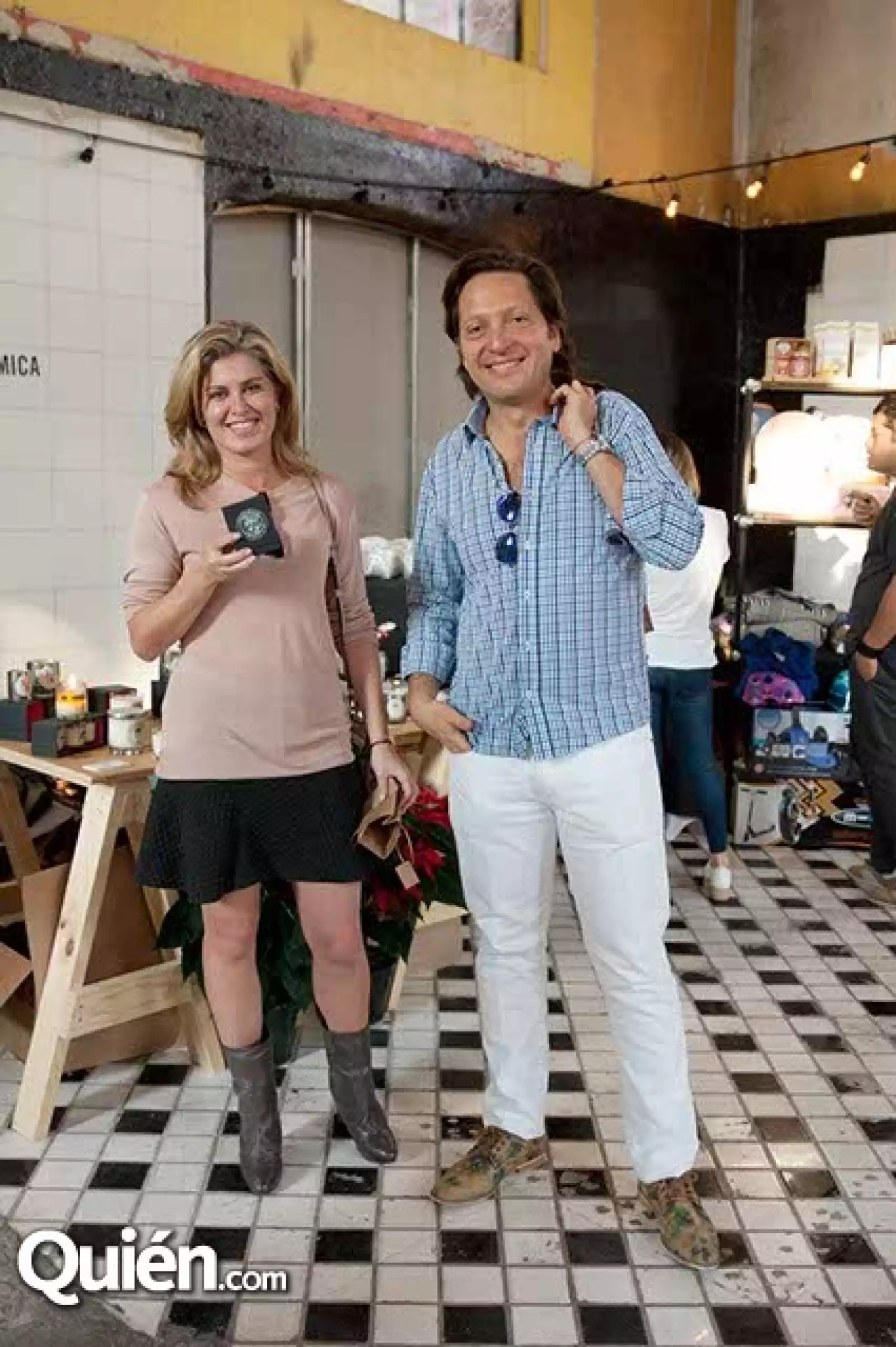 Annik Siranosian y Carlos Adalid