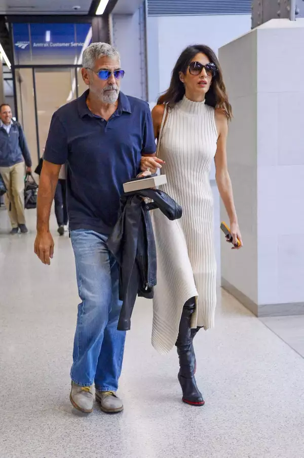 George Clooney y Amal Clooney